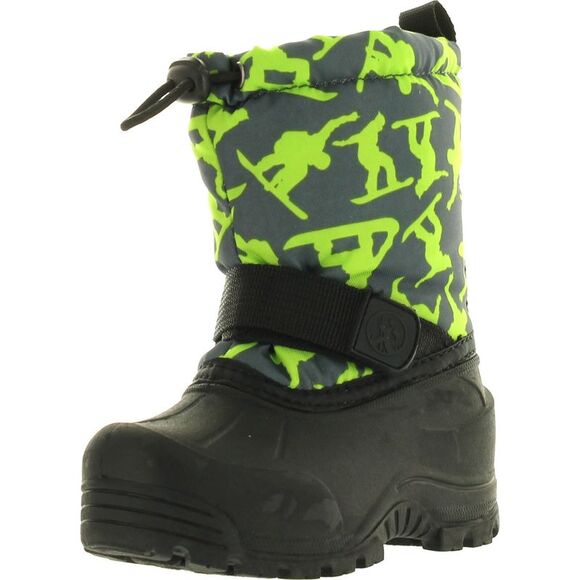 Northside Frosty Dark Grey/Green ToddlerB boots 7 NEW - Picture 1 of 4